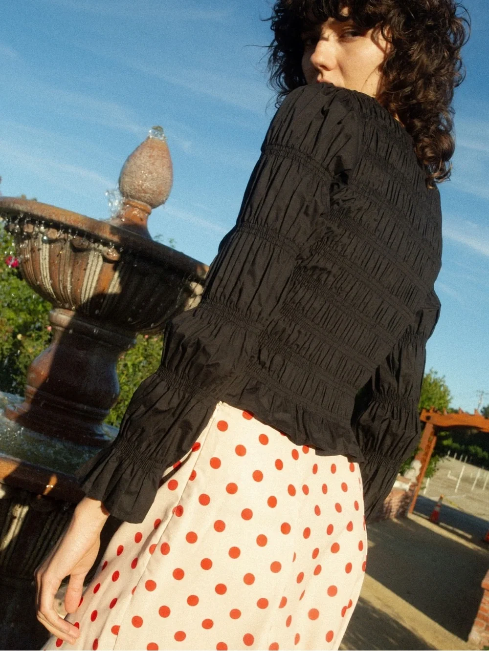 NWT Lisa Says Gah Amora Skirt in Scarlett Dot | XL